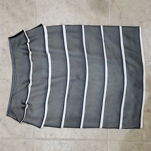 Paola Poggi Italy 100% Silk Ruffled Skirt